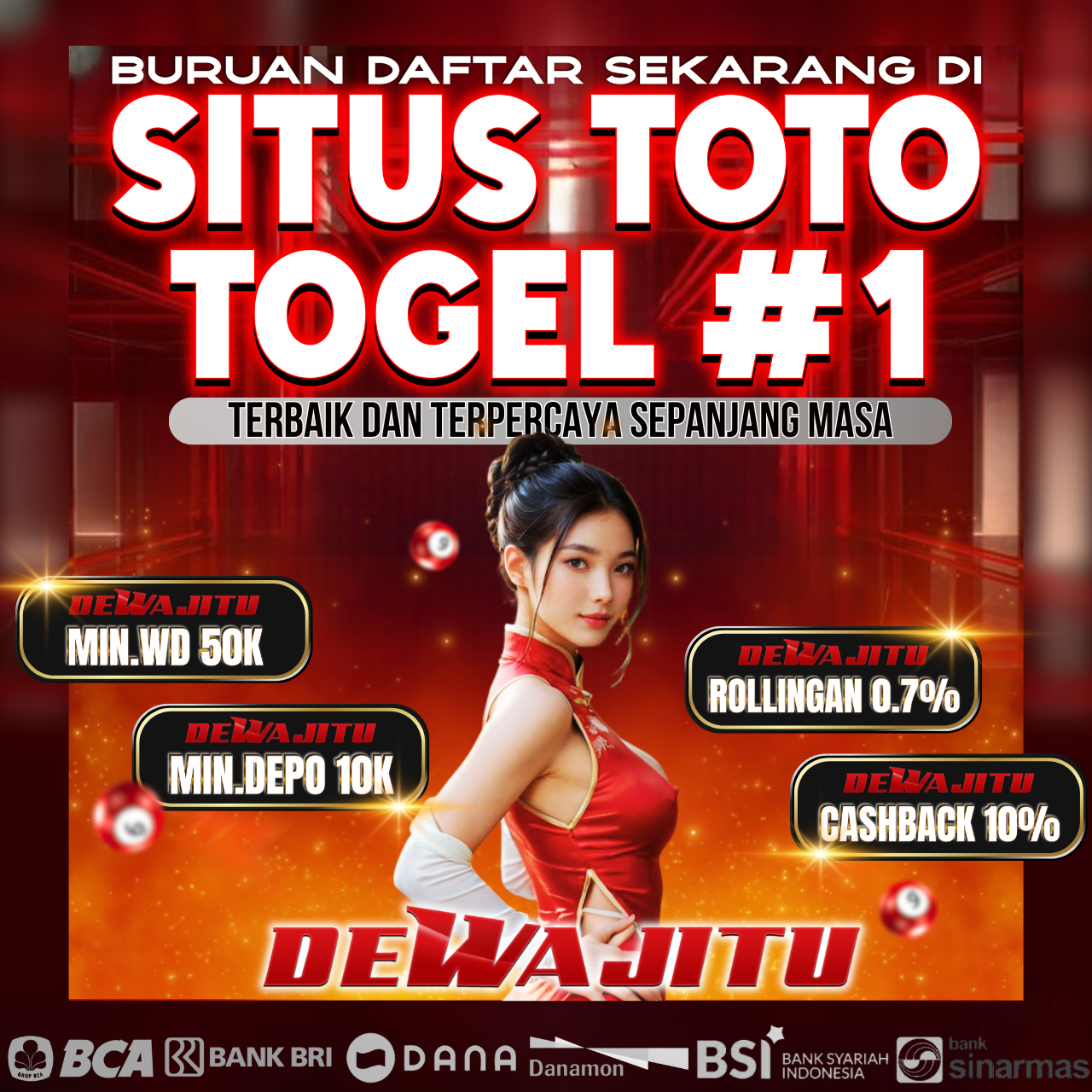 Dewajitu : Buruan Daftar Sekarang Di Situs Toto Togel #1 Terbaik Dan Terpercaya Sepanjang Masa