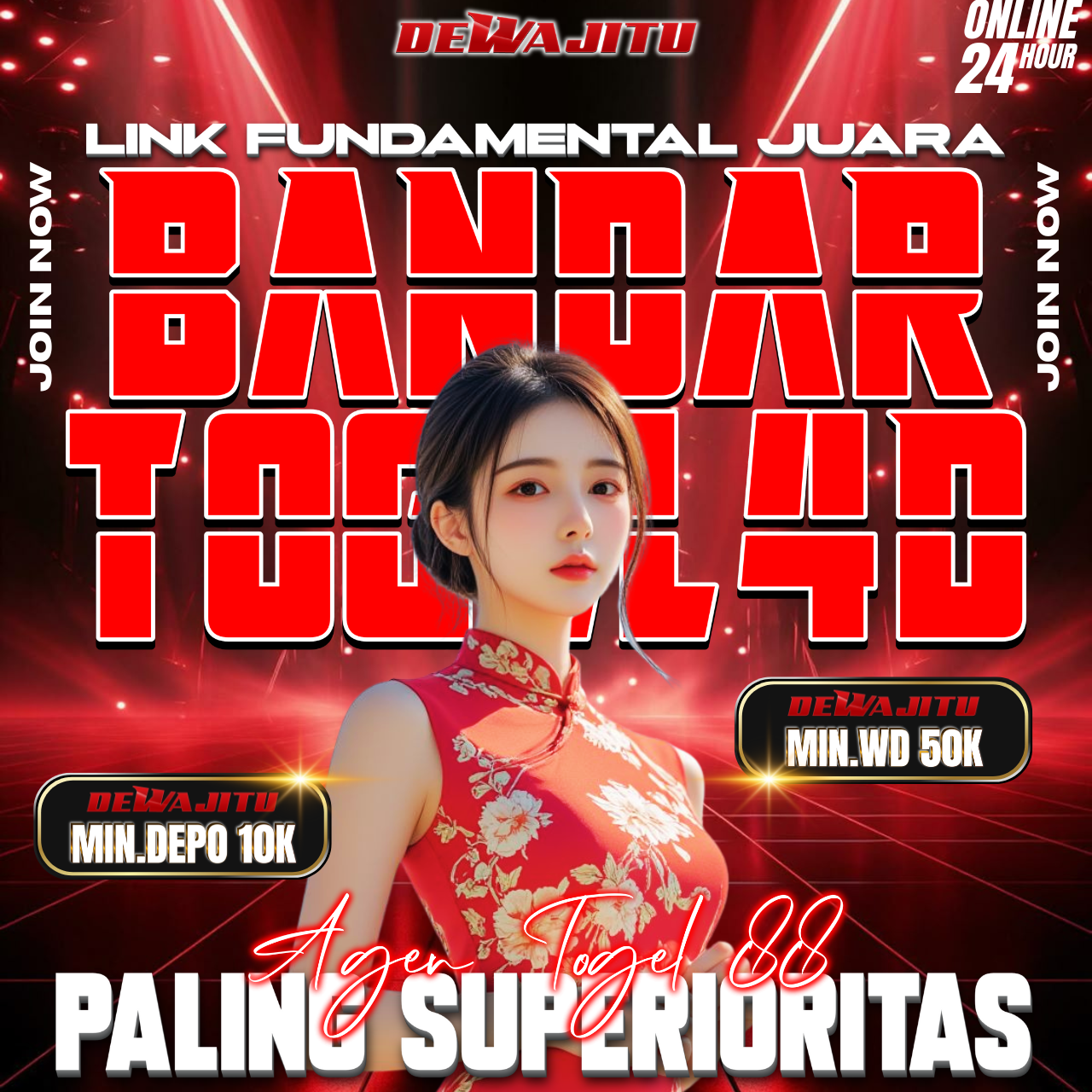 DEWAJITU - Link Fundamental Juara Bandar Togel 4D & Agen Togel 88 Paling Superioritas